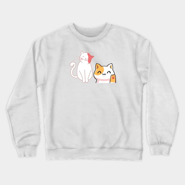 Pet owner, cat lover Crewneck Sweatshirt by Mia